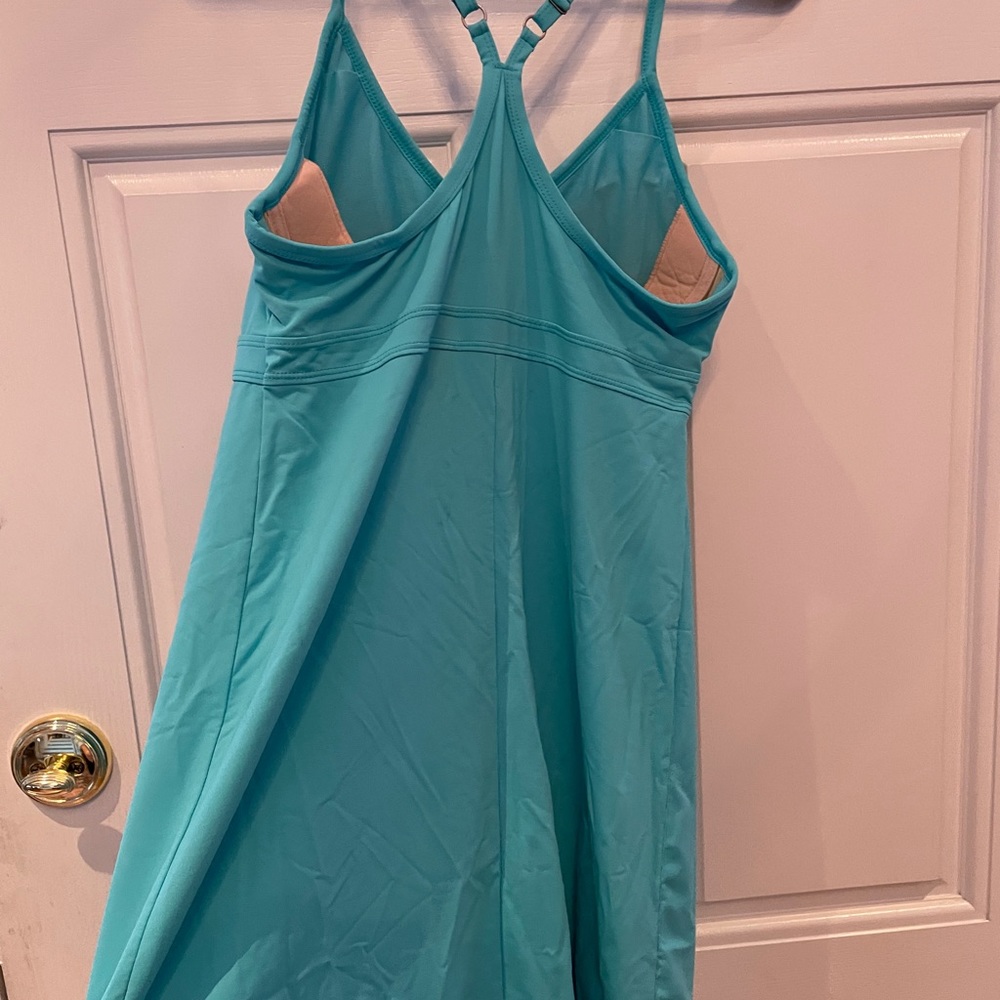 ATHLETA - M- Swim Coverup- Aqua Blue PRICE FIRM !